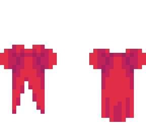very simple red dress - base