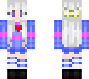 white hair undertale