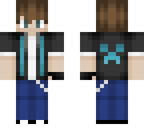 +blue hyper gamer boy+