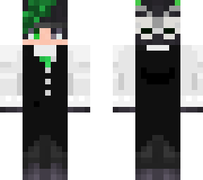 bartender/waiter with bug mask