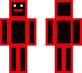 black skin w/ red borders