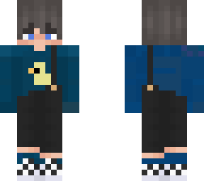blue overall boy
