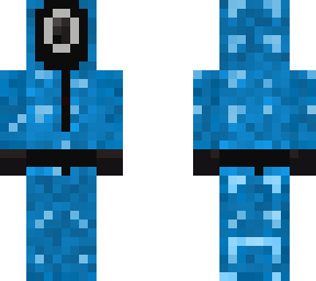 blue squid game guard