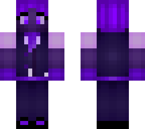 enderman girl in buttler outfit