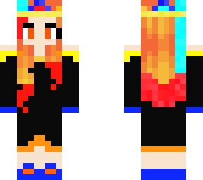 evil queen fire and ice powers