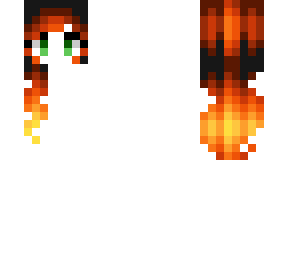 female hb - halloween orange & black
