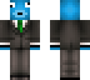 fish in a suit