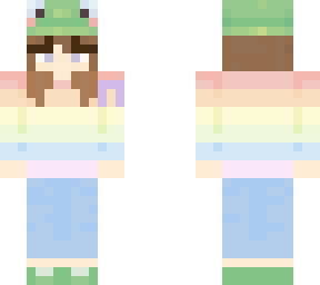 frog girl + sweater