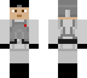 imperial army officer ensign in armor