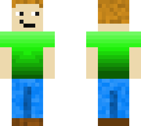 jeans, gradient shirt
