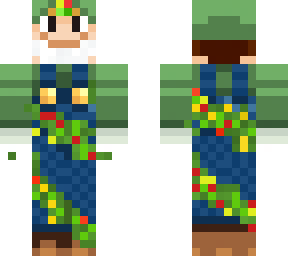 luigi met santa!
