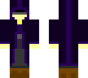 mysterious man in a cloak