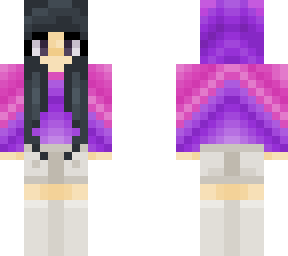 neon hoodie girl