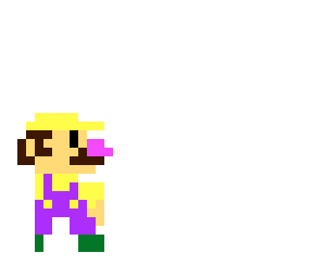pixel wario (super mario)