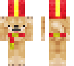 present holding dog