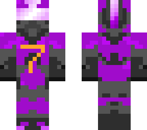 purple armoured male