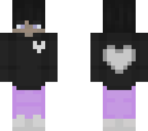 purple black boy