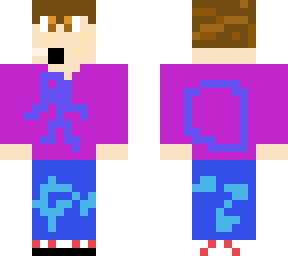 purple long sleeve boy