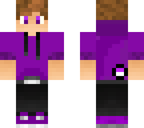purple pokemon trainer