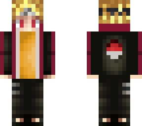 saruto uzuchiha a mix of uchiha and uzumaki with sharingan