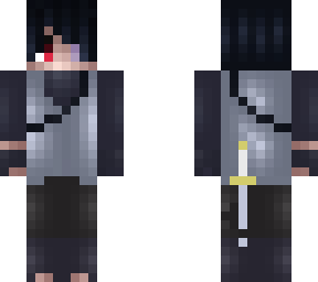sasuke with blade and rinnegan