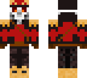 skeleton man as a warrior
