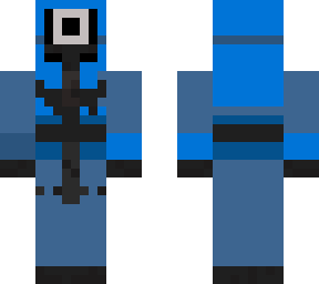 squid game guard blue