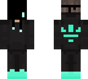teal boy masked
