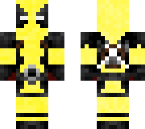 yellow deadpool