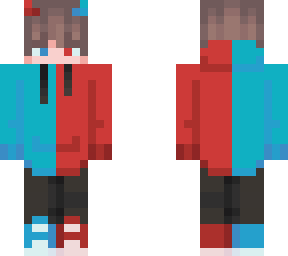 ~ red + blue demon boy ~