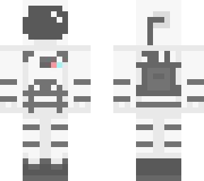 astronaut from minecraft world !!