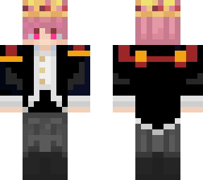 black suit