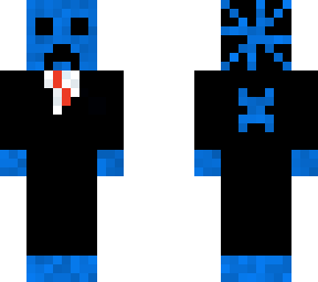 blue creeper in tucks