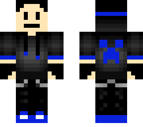 blue gamer boy