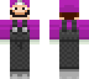 chill purple mario