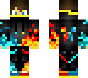cool boy fire and ice beast defeater