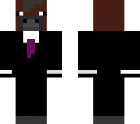 cow in a suit