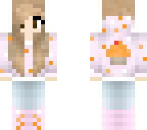 cupcake girl gamer halloween skin