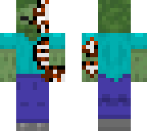 decomposing zombie