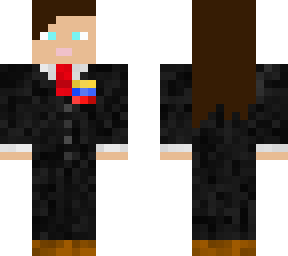 Esmoquin chica | Minecraft Skin