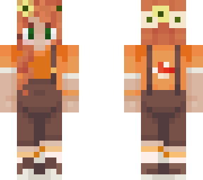 geminitay's hermitcraft with a fall shirt