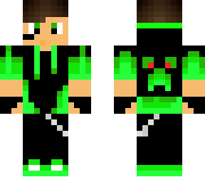 green boy face