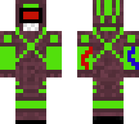 green robot