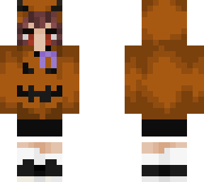 my halloween pumpkin skin