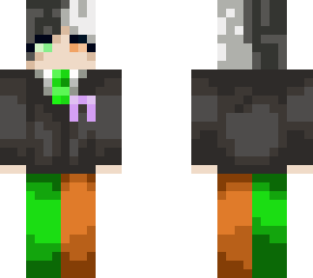 orange and green