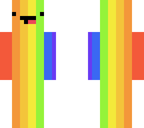 rainbow man (with face)