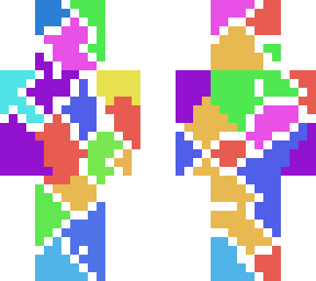 rainbow maze skin