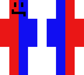 red/blue