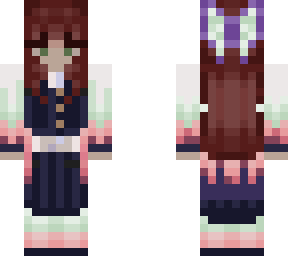 red hair girl shinobu