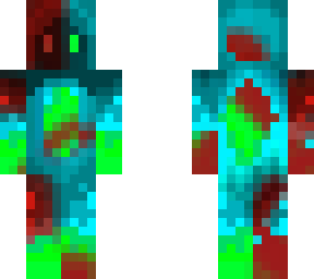 the kinda red wierd green thing